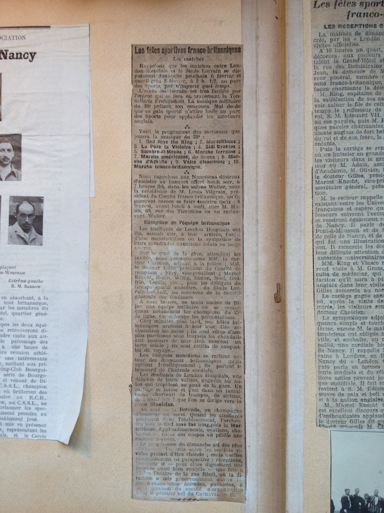 19100127 MICHAEL E.T.D. VLASTO SCRAPBOOK Football Tours, etc 06.jpg